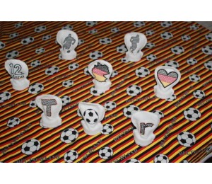 ITH Teelichthülle - Fußball Deutschland